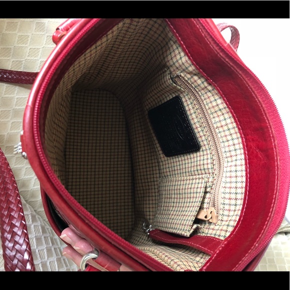 Brighton Leather Bucket Handbag - Picture 5 of 5